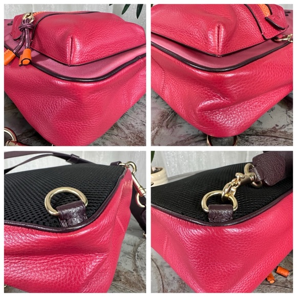 Coach Vale Slingpack F76728 IM/Rouge Multi - Picture 9 of 10